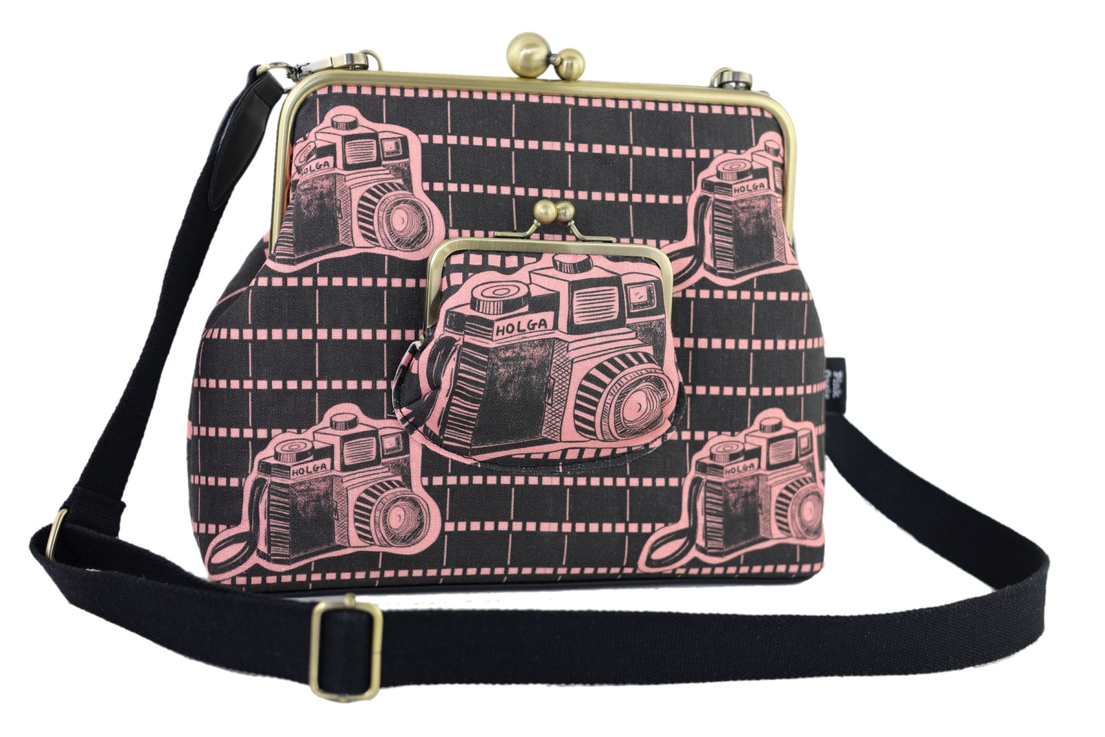 Vintage Camera Handbag and Crossbody 2 Way Bag | PINK OASIS