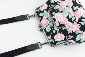 Spring Roses Floral Crossbody Bag for Lady | PINK OASIS