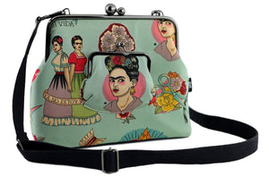 Frida Mint Crossbody Bag for Lady Exclusive Design | PINK OASIS