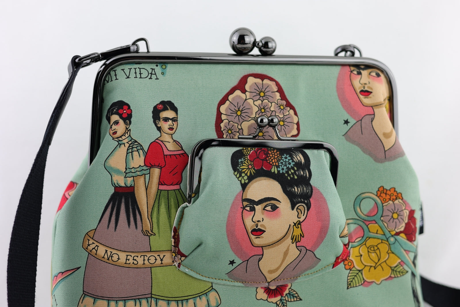 Frida Mint Crossbody Bag for Lady Exclusive Design | PINK OASIS