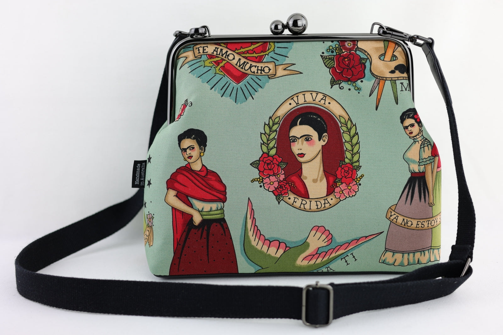 Frida Mint Crossbody Bag for Lady Exclusive Design | PINK OASIS