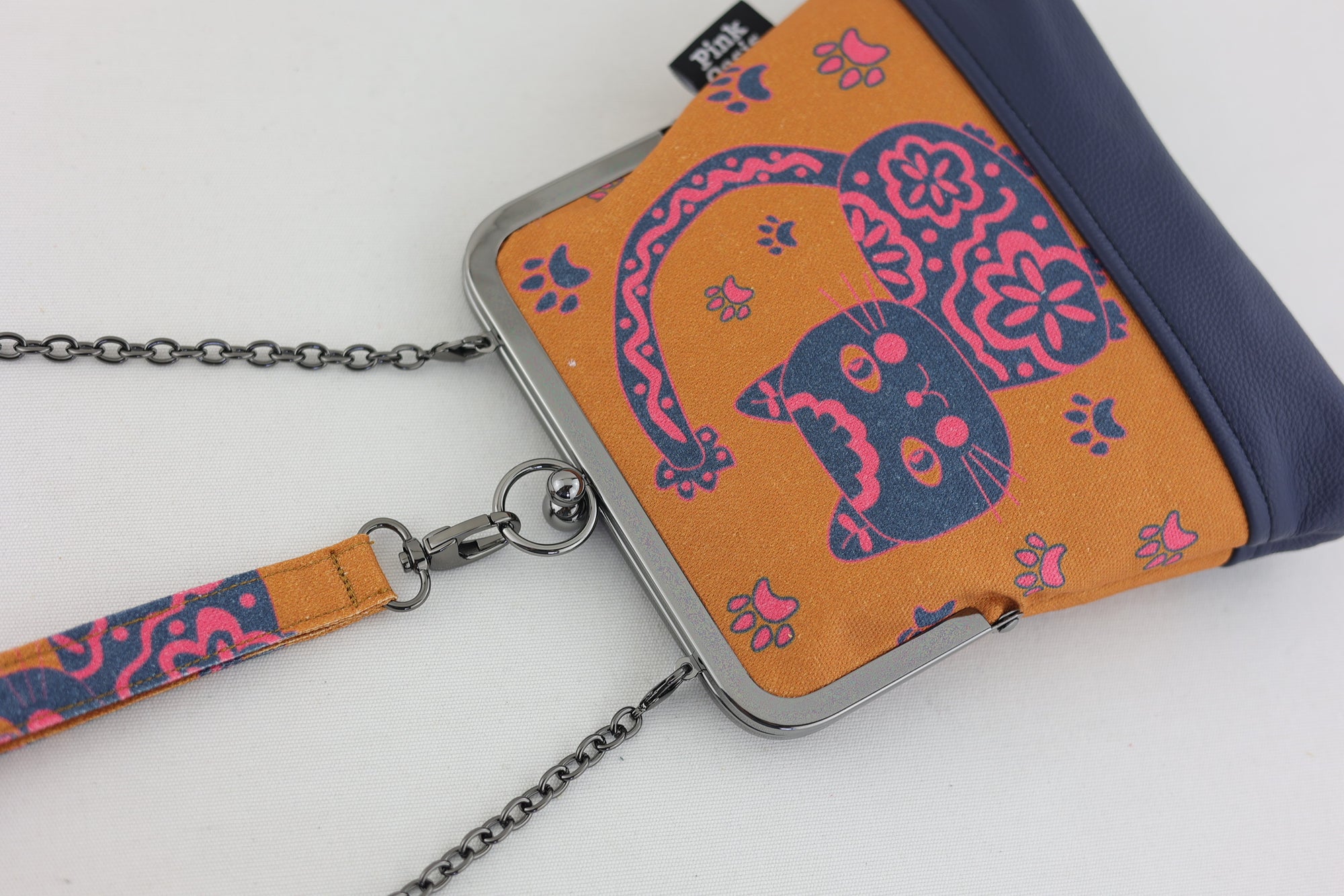 Meow Cat Wristlet | PINK OASIS