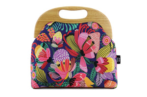 Wild Protea Colorful Flower Women's Clutch Bag | PINK OASIS
