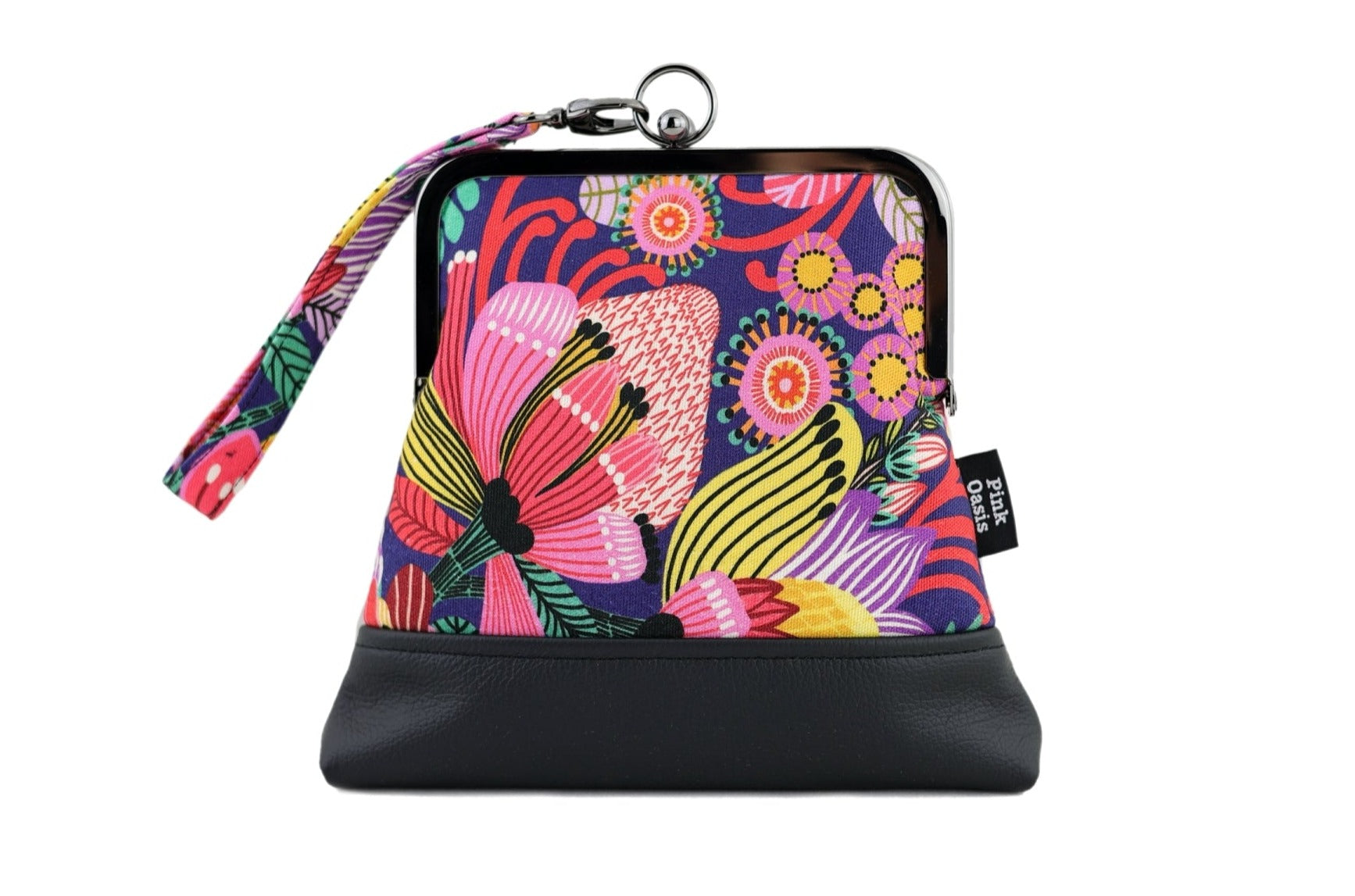 Australian Flower Wild Protea Wristlet Bag | PINK OASIS