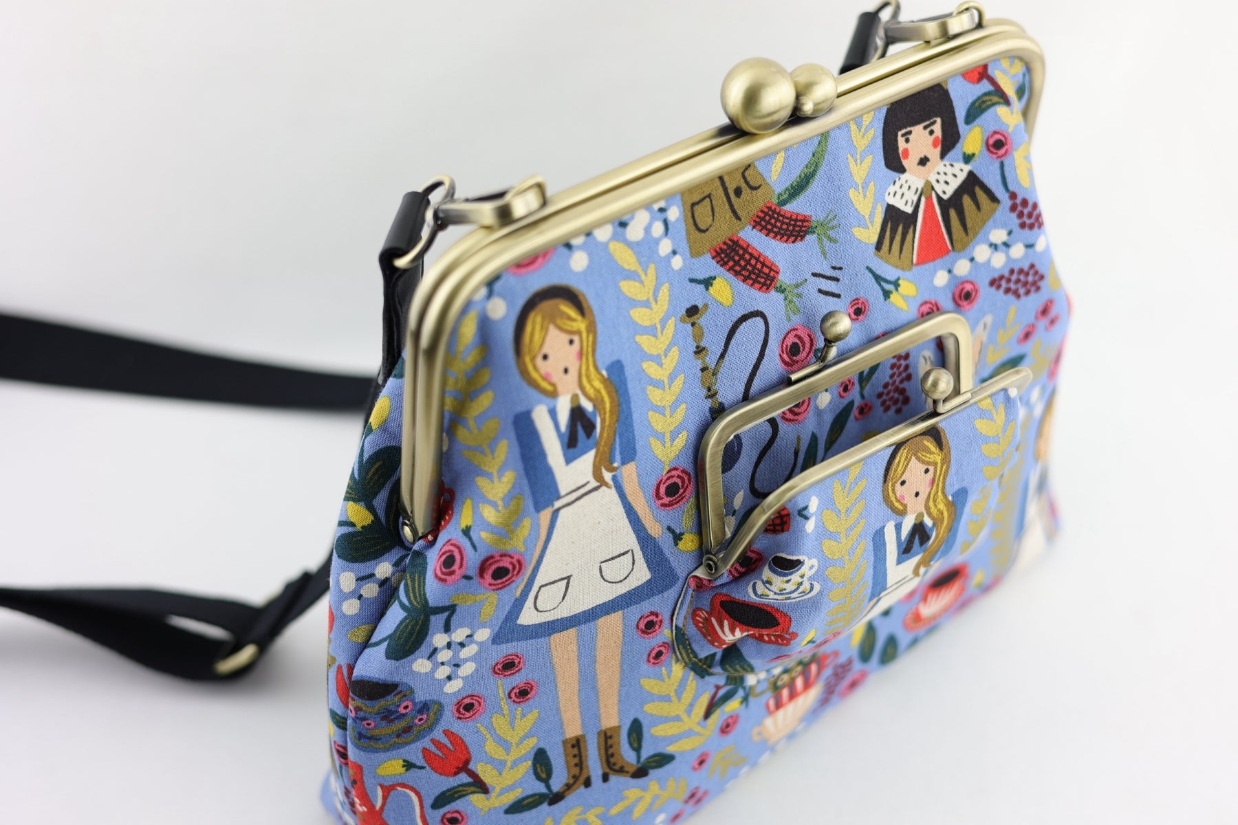 Alice in Wonderland Light Blue Crossbody Bag | PINK OASIS