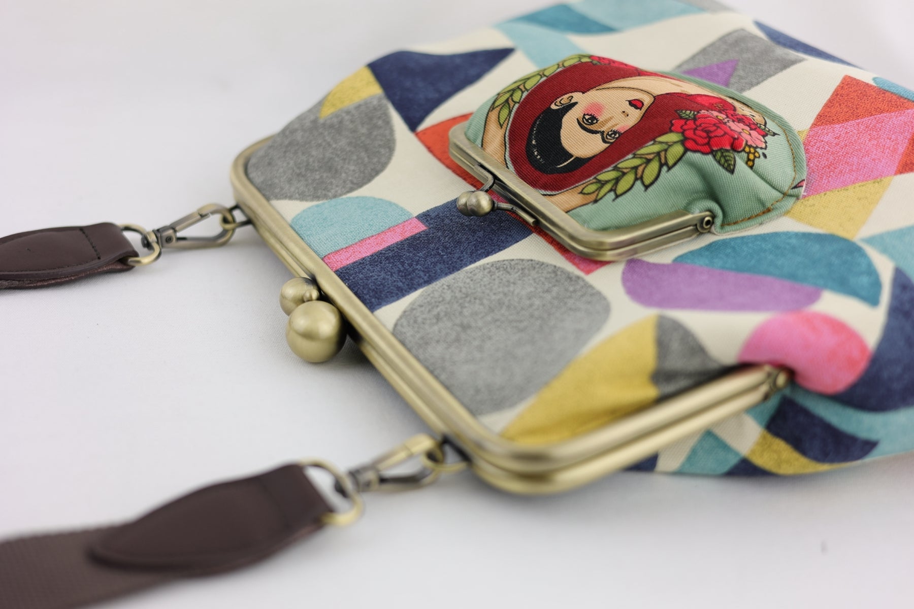 Australian Handmade Frida Kahlo Crossbody Bag | PINK OASIS