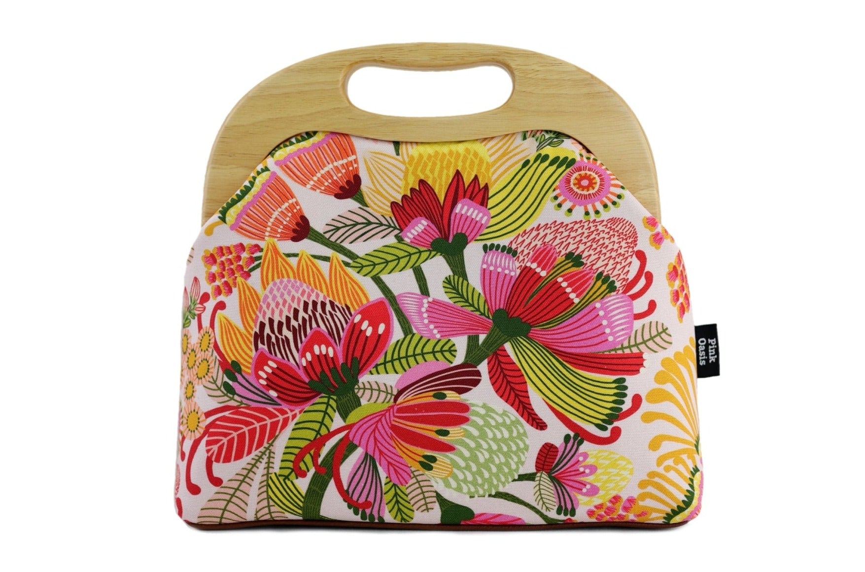 Wild Protea Flower Women's Clutch Bag | PINK OASIS