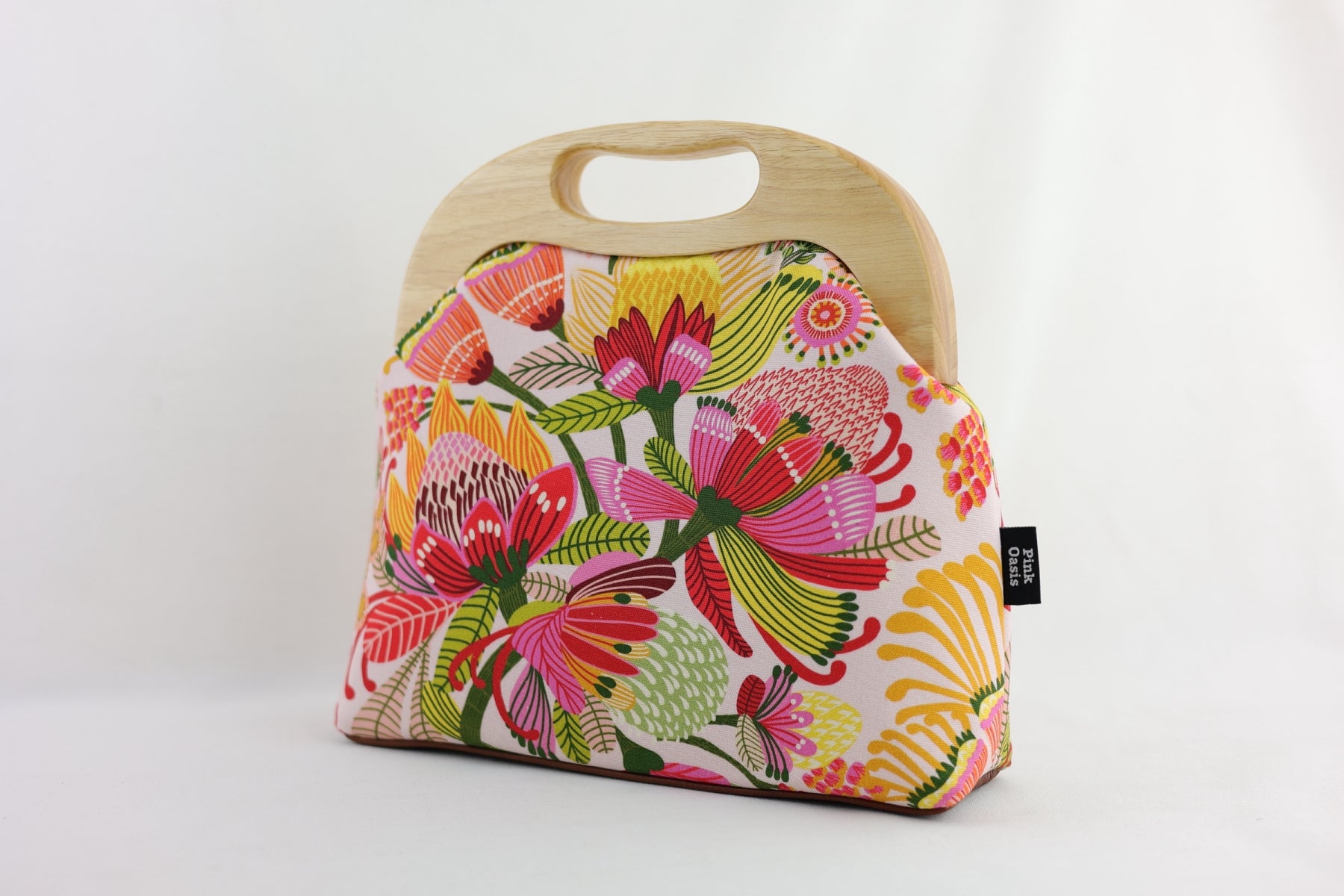 Wild Protea Flower Women's Clutch Bag | PINK OASIS