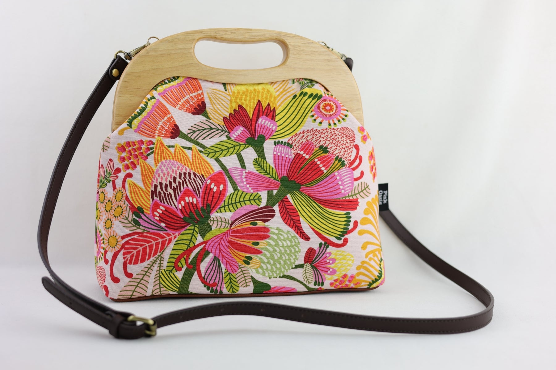 Wild Protea Flower Women's Clutch Bag | PINK OASIS