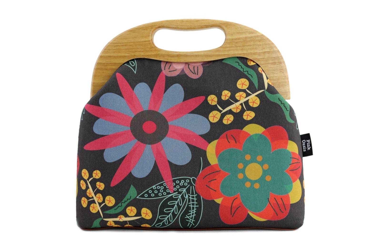 Backyard Garden Flowers Women's Clutch Bag | PINK OASIS