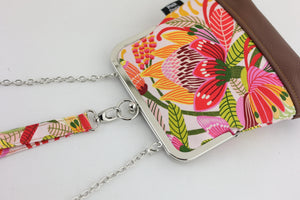 Australian Flower Wild Protea Wristlet Bag | PINK OASIS