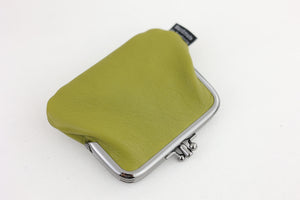 Green Leather Coin Purse Handmade in Australia | PINK OASIS