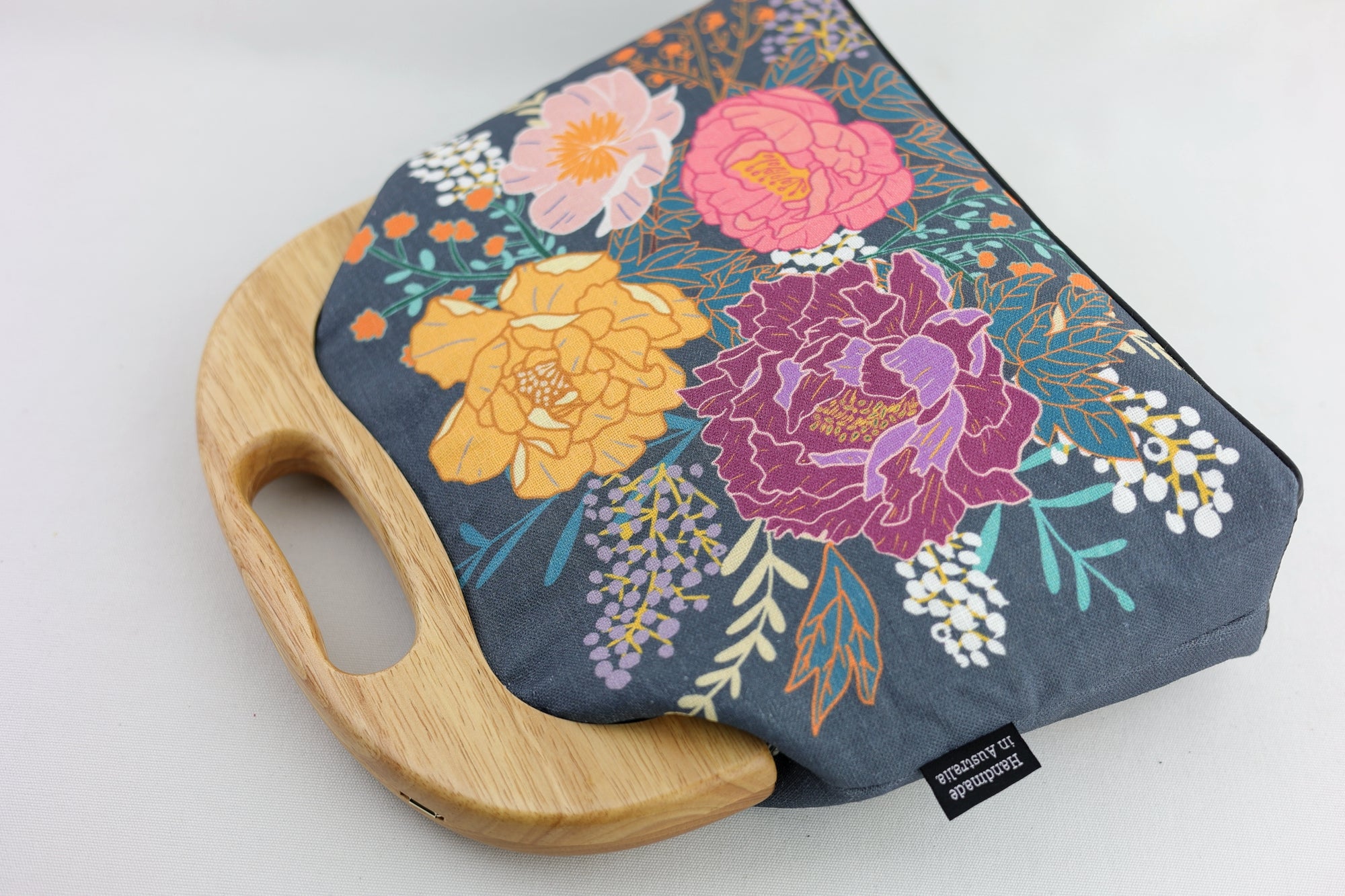 Peonies Garden Flowers Women's Clutch Bag | PINK OASIS
