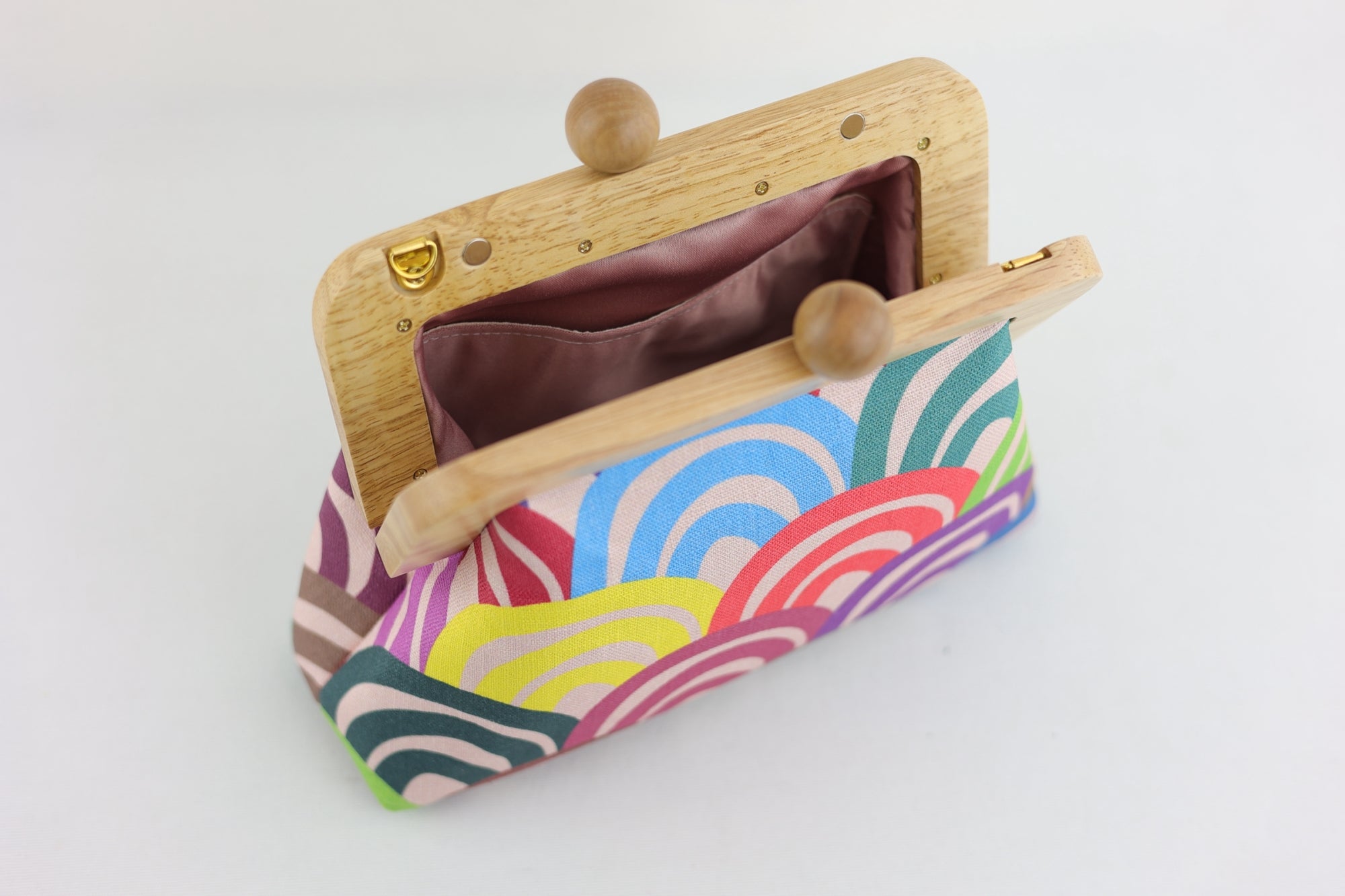 Rainbows Clutch Handmade in Australia | PINK OASIS