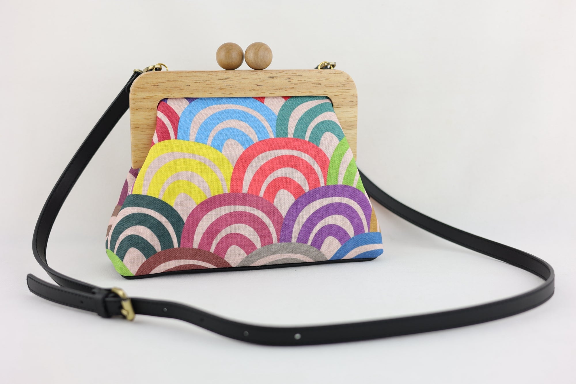 Rainbows Clutch Handmade in Australia | PINK OASIS