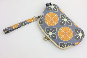 Marigold Wristlet Wallet (with Double Kisslock Clasps)