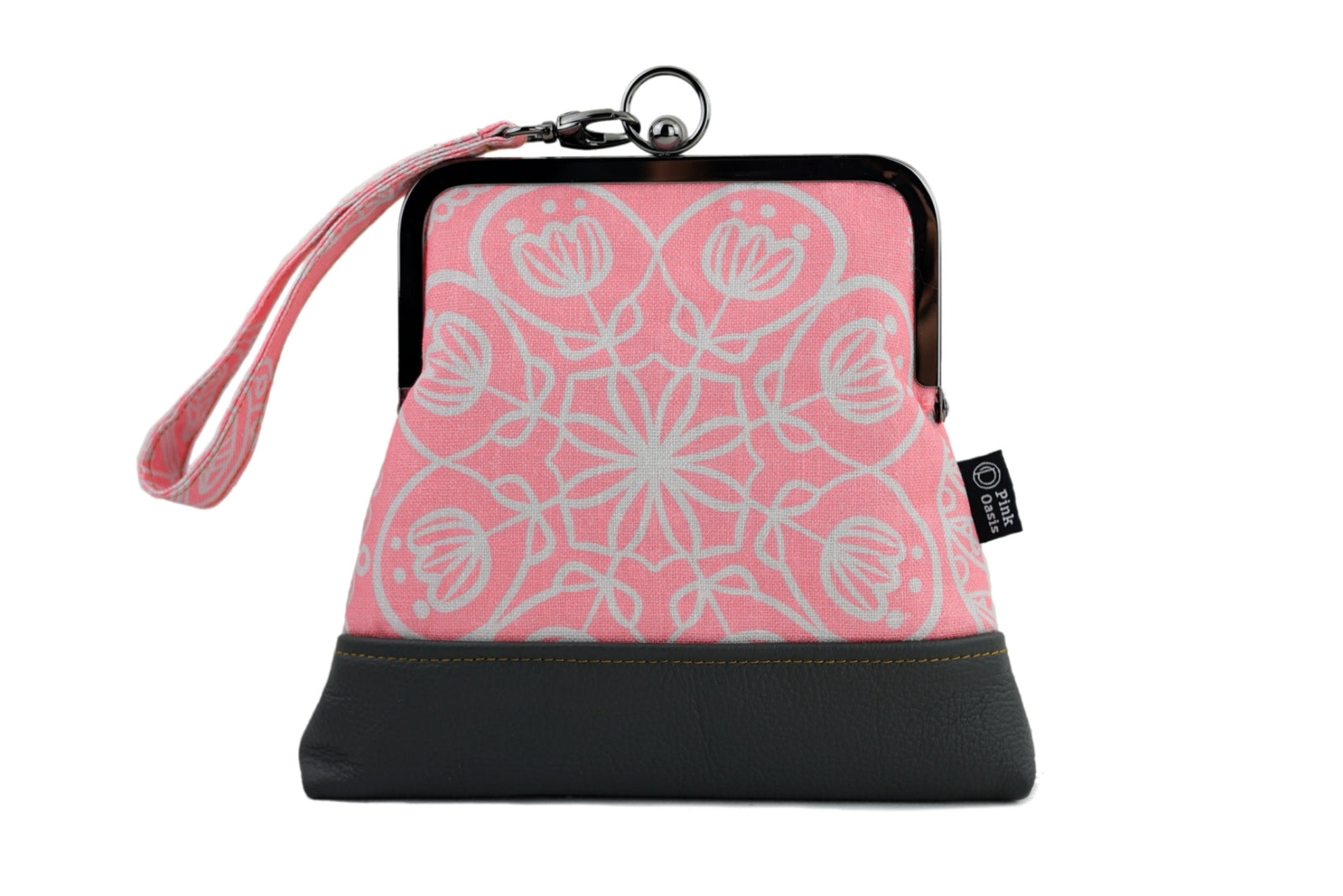 Mandala Pink Wristlet | PINK OASIS