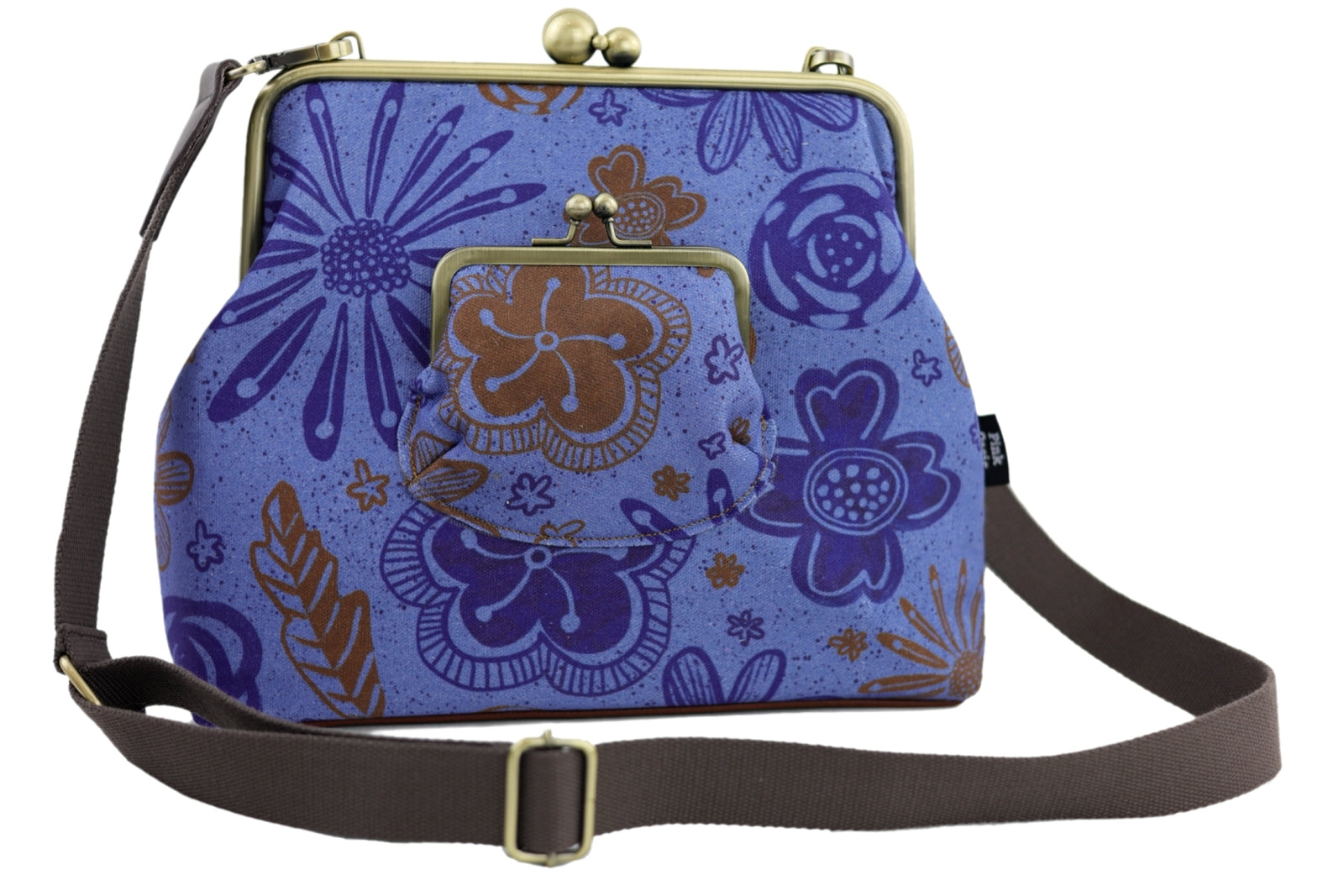 Camellia & Rose Crossbody Bag Handmade | PINK OASIS