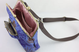 Camellia & Rose Crossbody Bag Handmade | PINK OASIS