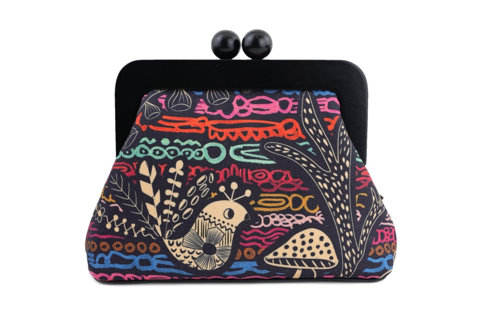 Handmade Peacock Clutch | PINK OASIS