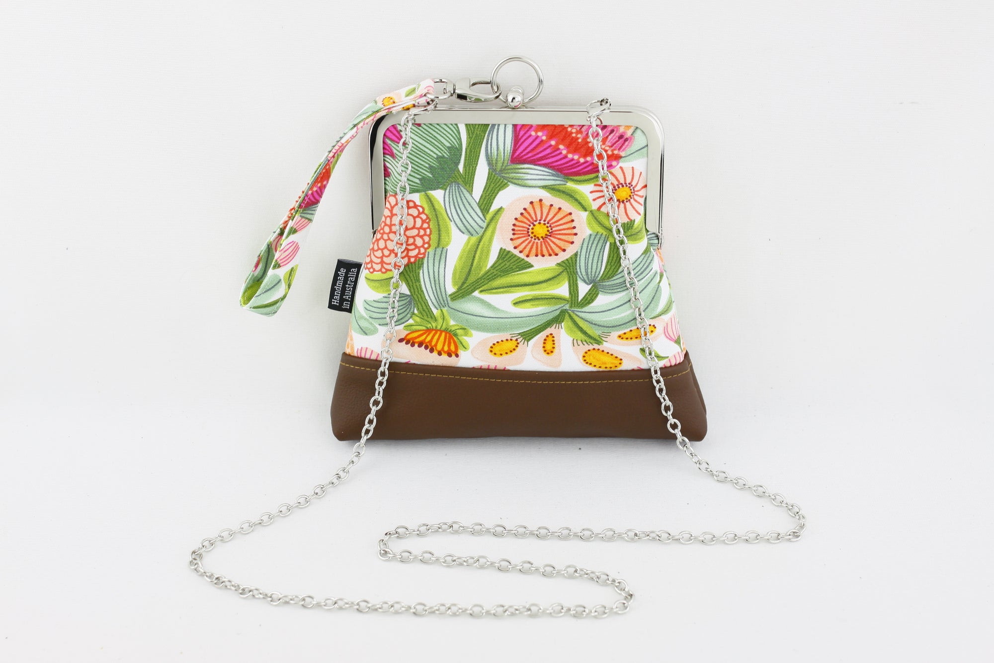 Australian Native Flower Gum Blossoms Wristlet Bag | PINKOASIS