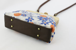 Sakura Flower Small Wooden Frame Clutch Bag | PINKOASIS
