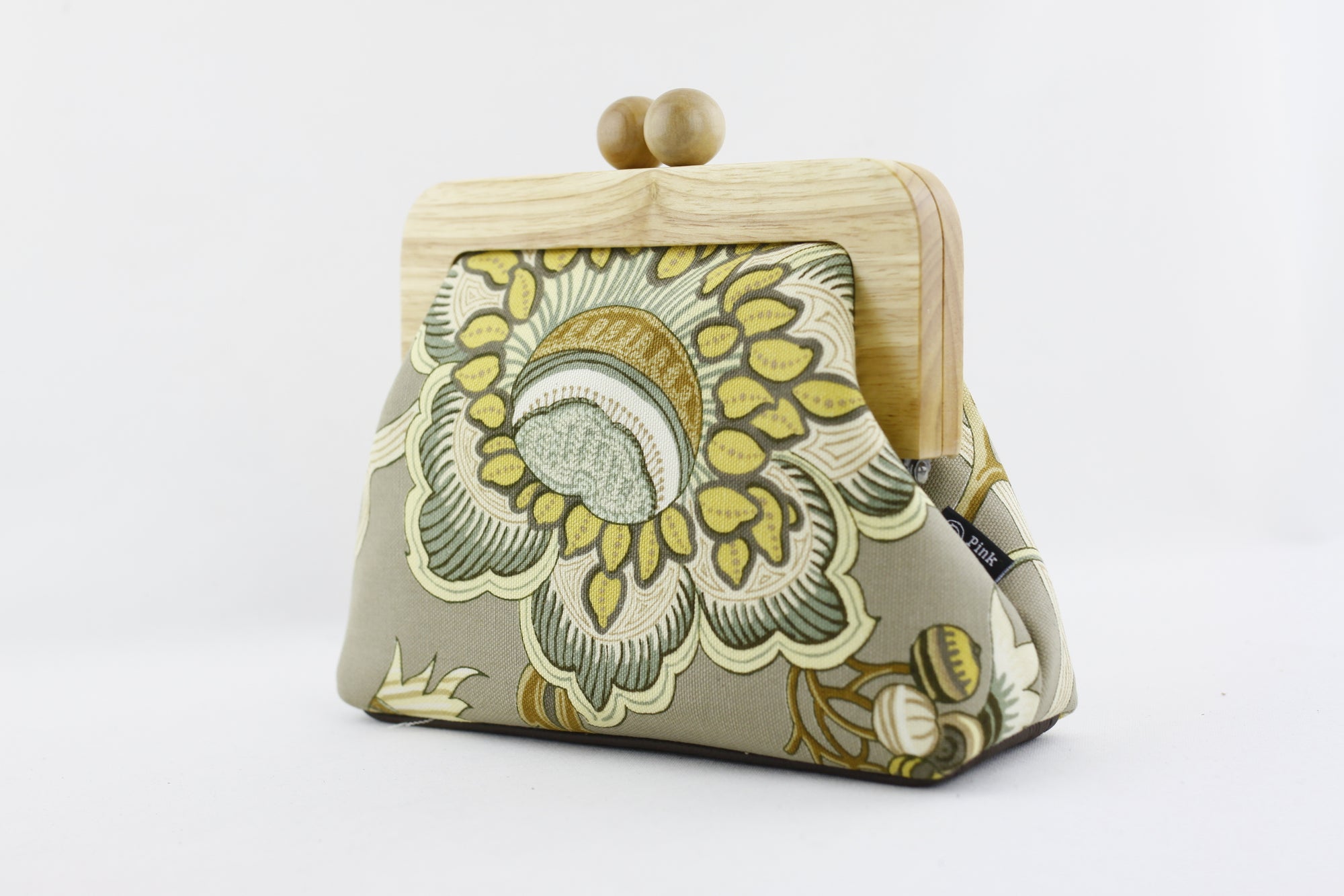 Rustic Flower Small Wooden Frame Clutch Bag | PINKOASIS
