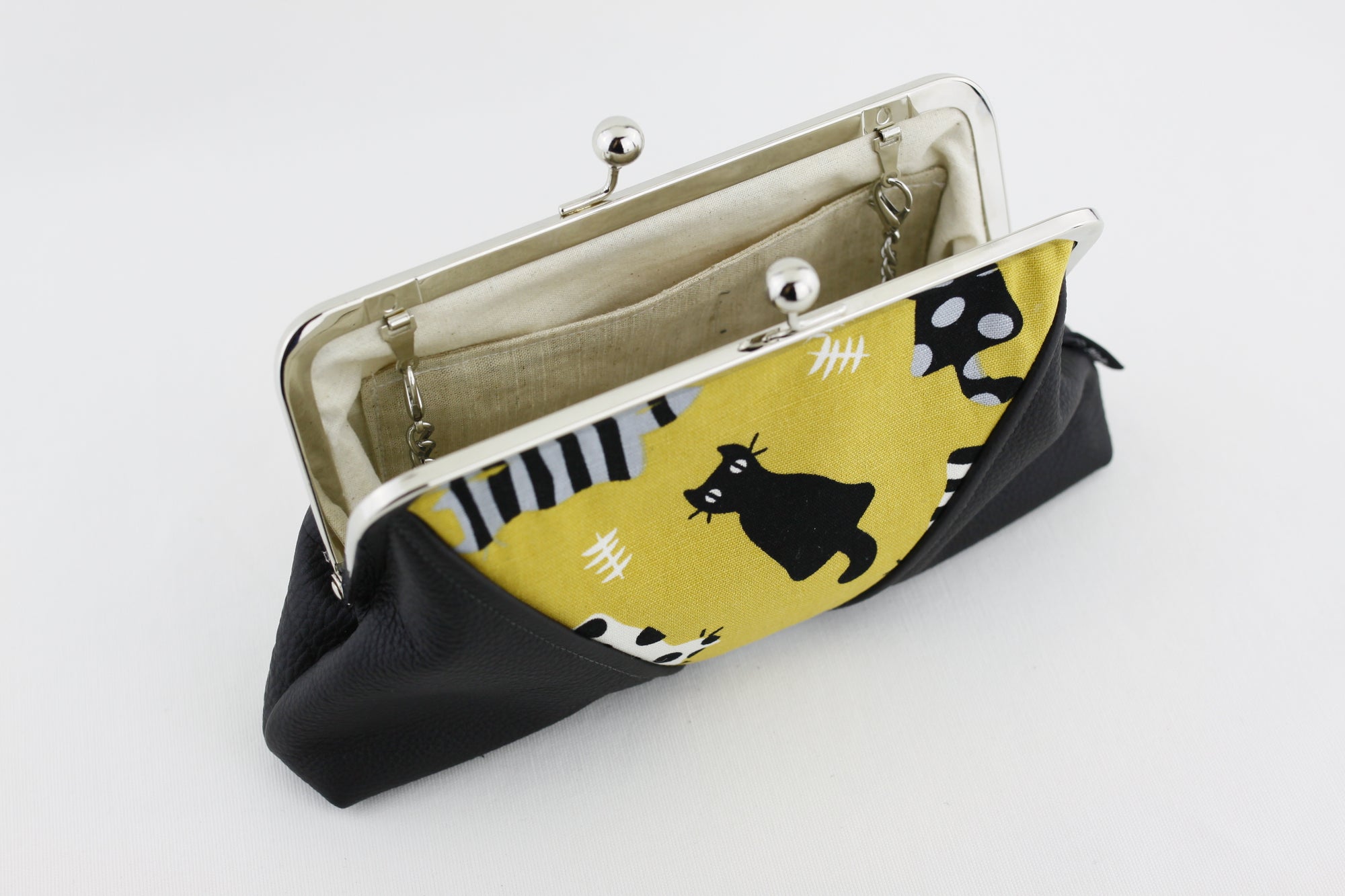 Lovely Cats Kisslock Clutch & Crossbody Bag | PINKOASIS