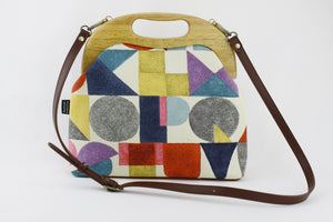Colorful Letters Oversized Clutch Bag  | PINKOASIS