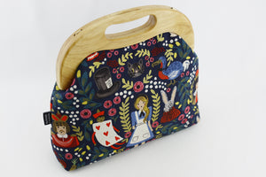 Alice in Wonderland Oversized Clutch Bag  | PINKOASIS