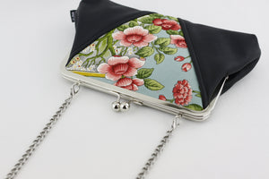 Spring Garden Floral Kisslock Clutch  | PINKOASIS