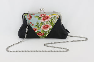 Spring Garden Floral Kisslock Clutch  | PINKOASIS
