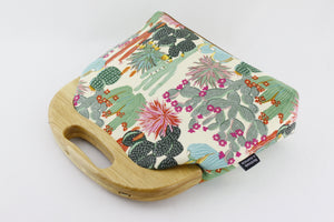 The Succulents Garden Oversized Clutch Bag  | PINKOASIS