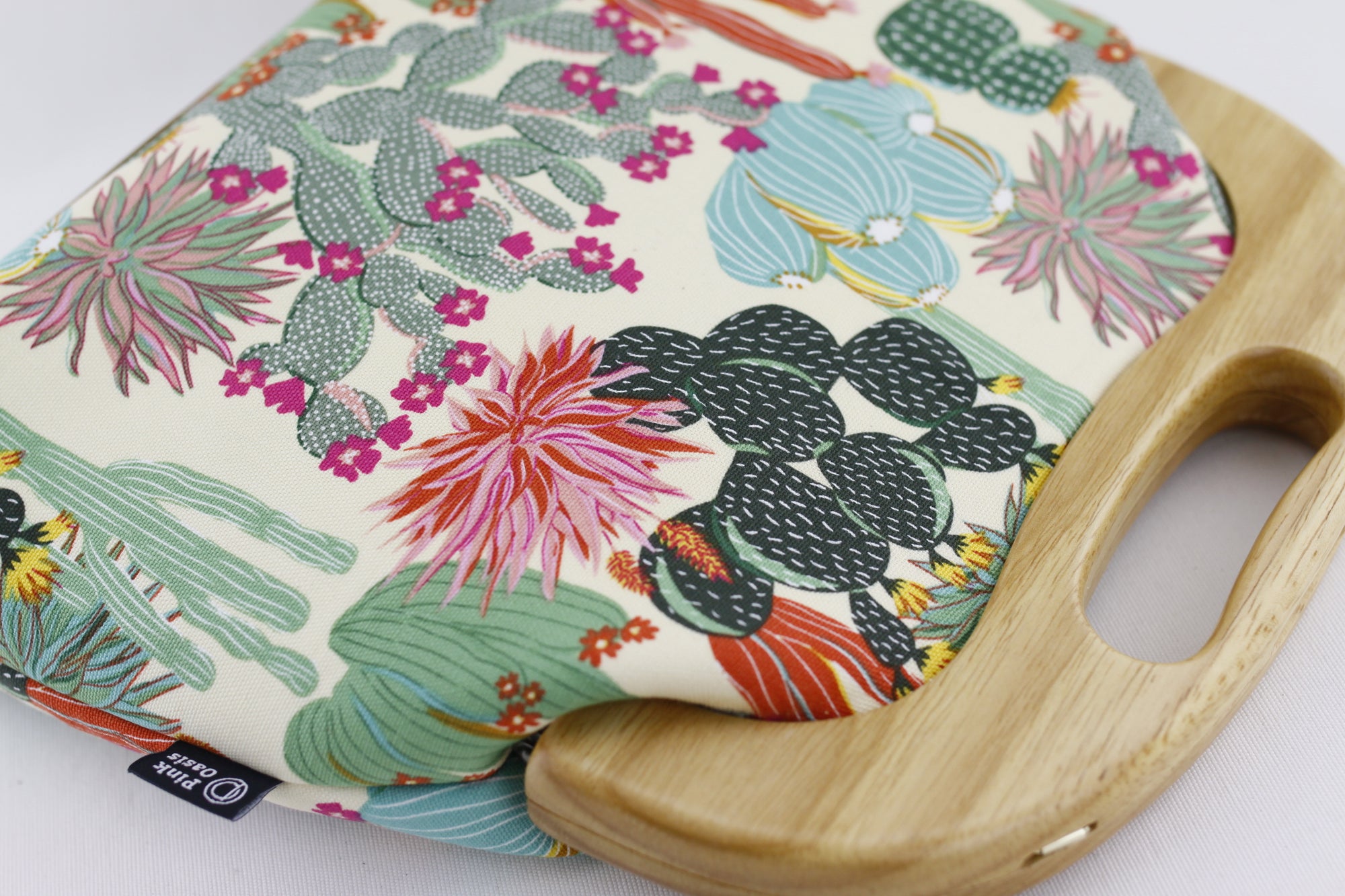 The Succulents Garden Oversized Clutch Bag  | PINKOASIS