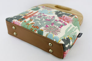 The Succulents Garden Oversized Clutch Bag  | PINKOASIS