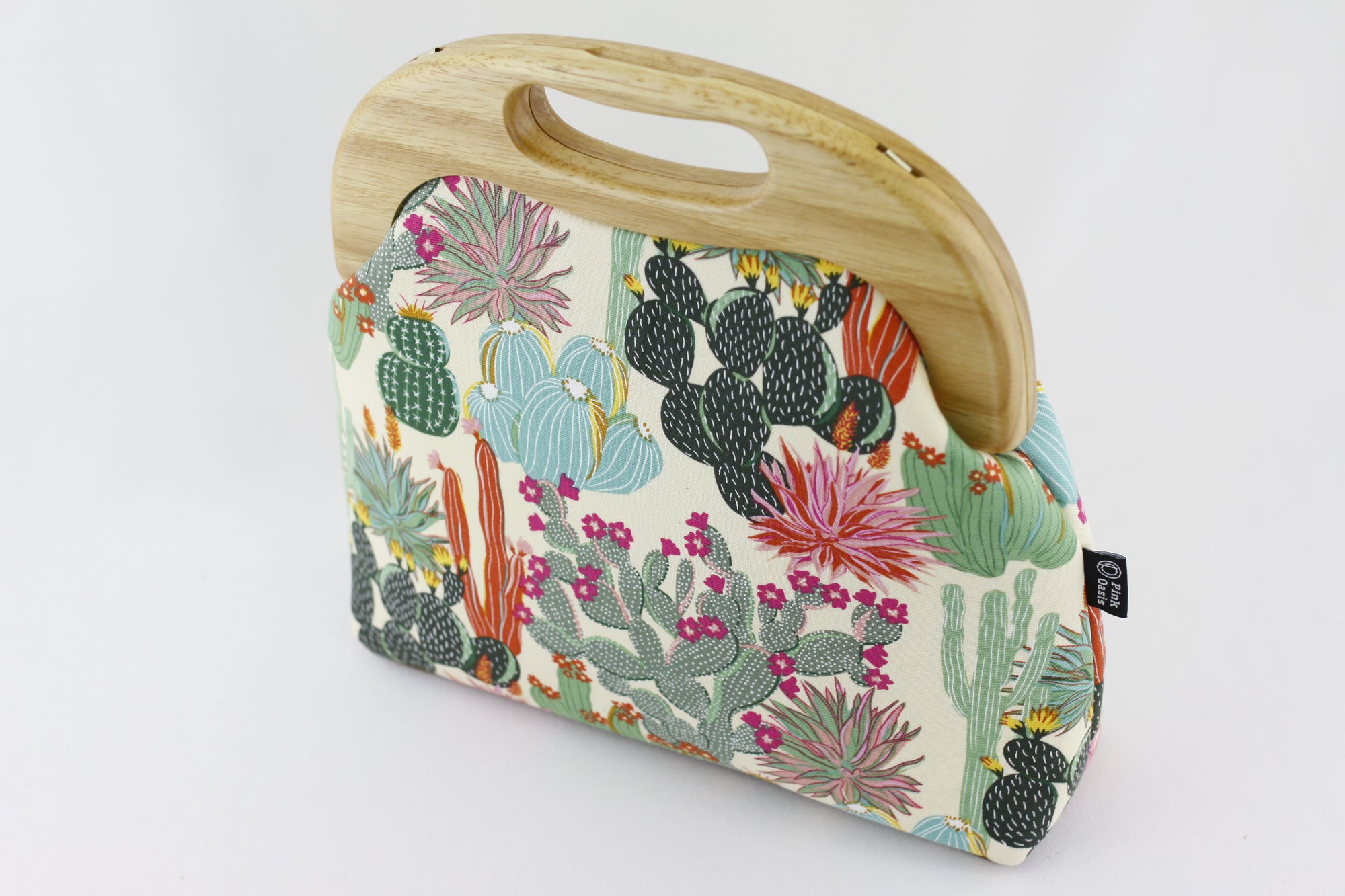 The Succulents Garden Oversized Clutch Bag  | PINKOASIS
