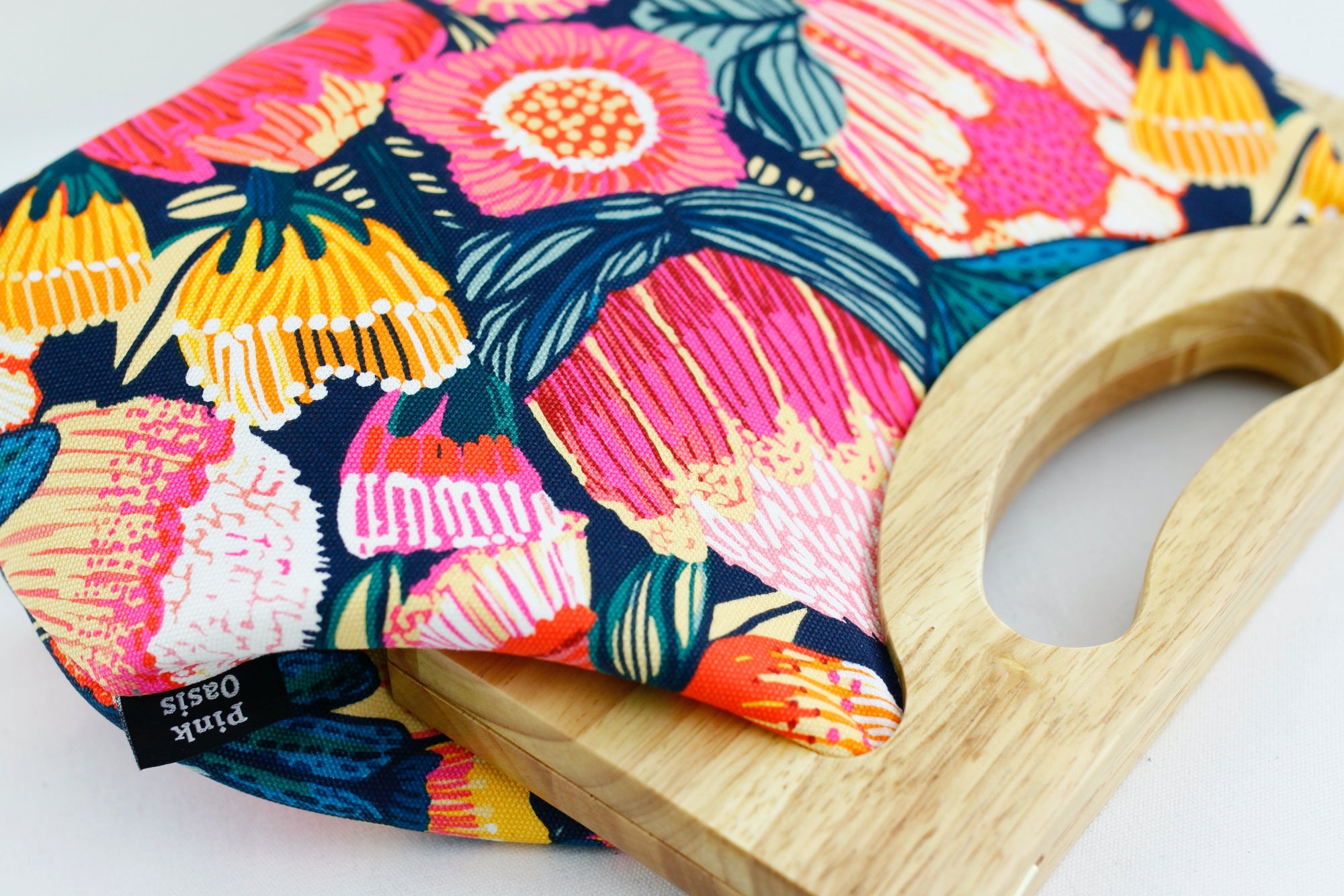 Australian Protea Garden Medium Women's Clutch Bag | PINKOASIS