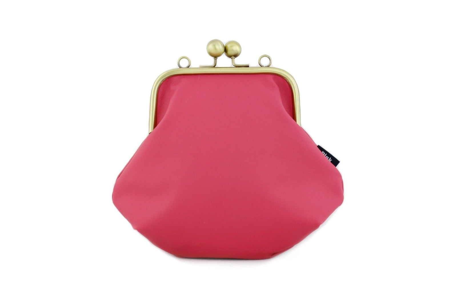 Women's Fuchsia Genuine Leather Clutch Bag with Strap | PINKOASIS