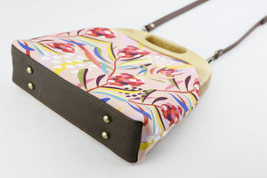 Abstract Protea Pink Native Flower Women's Clutch Bag | PINKOASIS